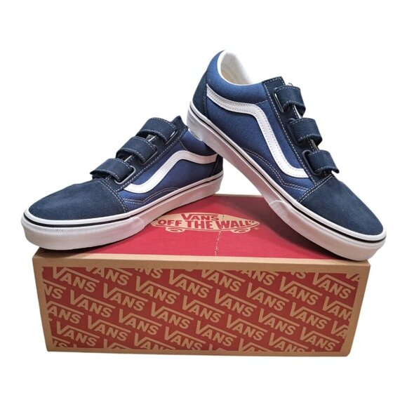 NWT VANS OLD SKOOL V - UNISEX - Blue/True Navy - MultiSize - Picture 2 of 12